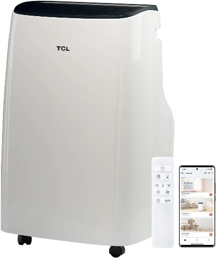 Refurbished Excellent: TCL H7P38W 7,000 SACC BTU 3-in-1 Smart Portable Air Conditioner