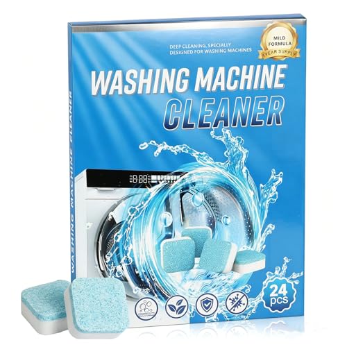 Gihen Washing Machine Cleaning Tablets, 24 Count