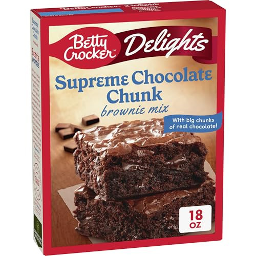 Betty Crocker Delights Brownie Mix Supreme Chocolate Chunk 18-Oz