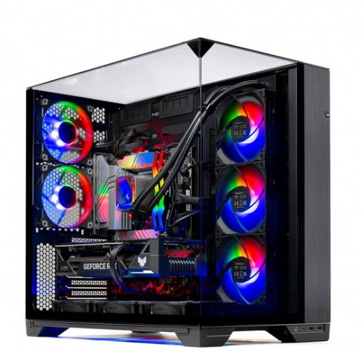 Skytech O11 Vision Gaming PC: Ryzen 7 7700, RX 9070XT (16GB), 1TB SSD, 32GB DDR5