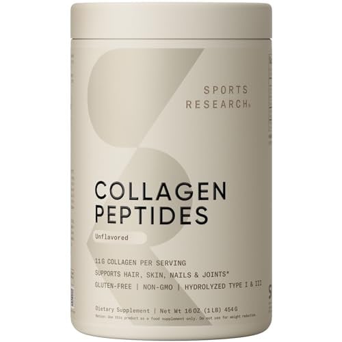 Sports Research Collagen Peptides 16-Oz (Unflavored) Deal
