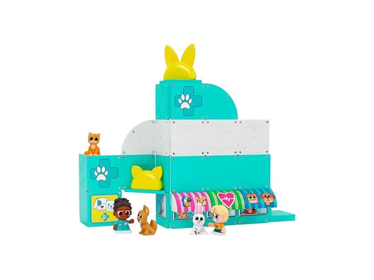 Tile Town Pet Vet Magnetic Tiles Set 48-Piece w/ Sound and Lights Deal