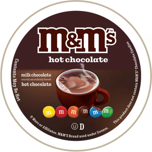 M&M's Milk Chocolate Flavored Hot Cocoa K-Cup 18 Count Deal