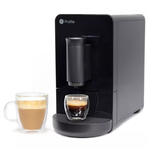 GE Profile Automatic Espresso Machine One-Touch Brew (Black)