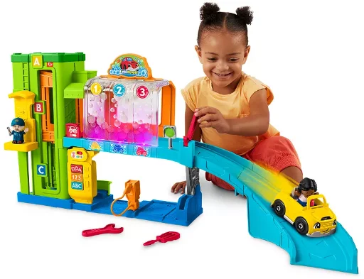 Fisher-Price Little People Light-Up & Music Learning Garage Playset Deal
