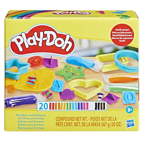 Play-Doh Numbers & Shapes Playset w/ 17 Tools & 20 Compound Sticks Deal