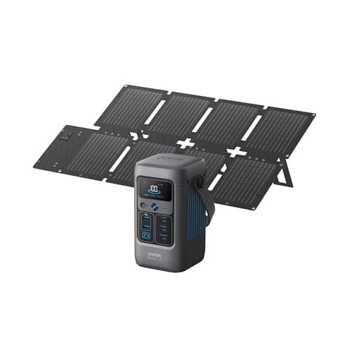 Anker SOLIX C200 192Wh LiFePO4 USB Power Station + 60W Solar Panel Deal