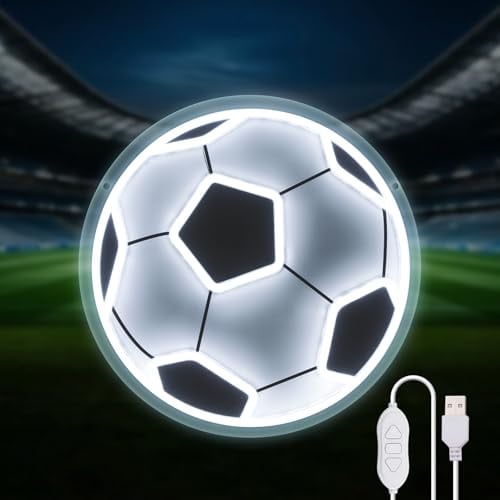BRIGHTDECK LED Light up Soccer Ball Decor Deal