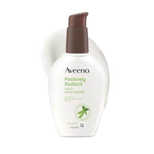Aveeno Positively Radiant Daily Face Moisturizer with SPF 15 Sunscreen 4 Fl Oz Deal