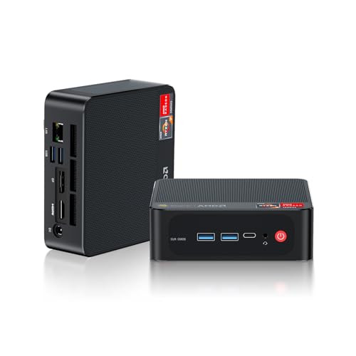 Beelink SER5 MAX Mini PC AMD Ryzen 7 6800H 16GB LPDDR5 500GB NVME SSD 4K@60Hz