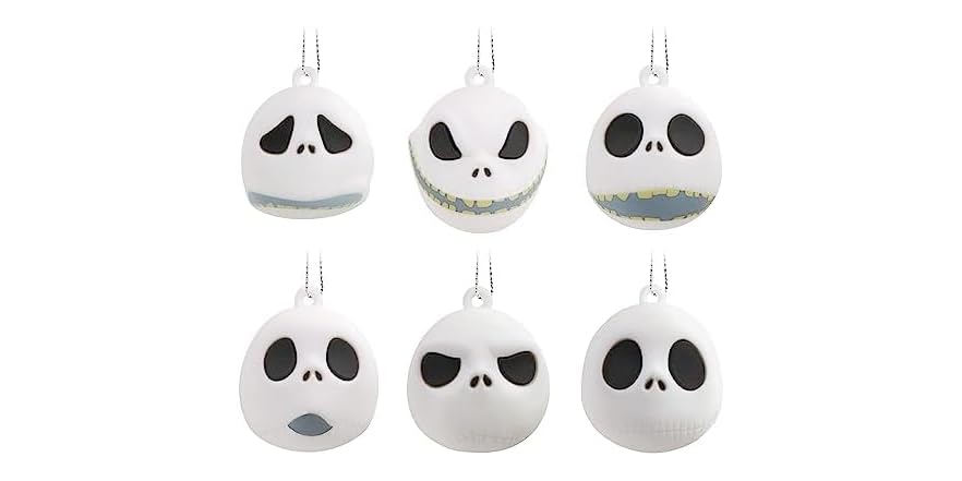 Hallmark Mini Nightmare Before Christmas Ornaments (Jack) Tiny Set of 6 Deal