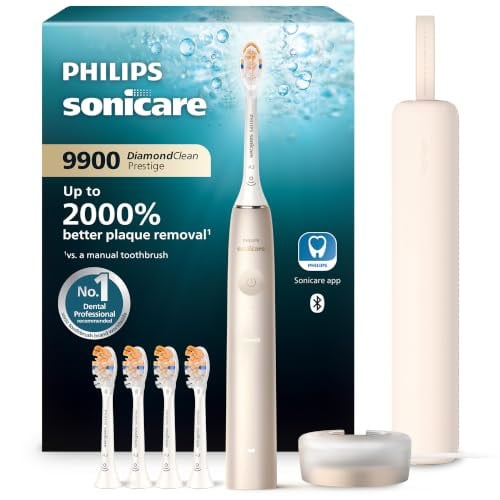 Philips Sonicare DiamondClean 9900 Prestige Electric Toothbrush with SenseIQ Technology Deal