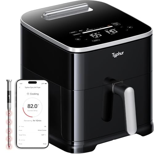 Typhur Sync 8QT AI Smart Air Fryer with Built-in Wireless Meat Thermometer Deal