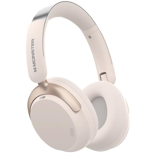 Monster Persona 3rd ANC Active Noise Canceling Headphones with 70H Playtime (White) Deal