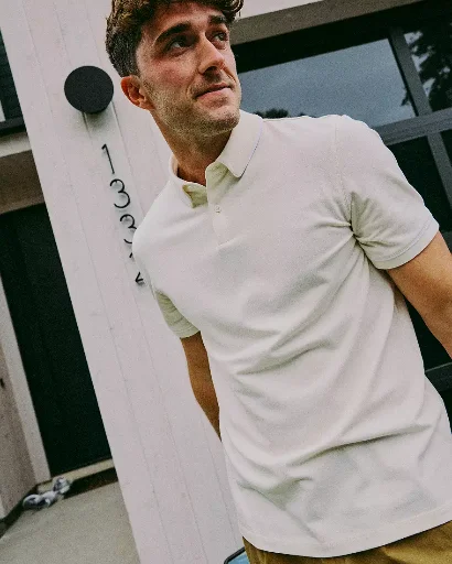 VRST Men's Short Sleeve Piping Club Polo (3 Colors)