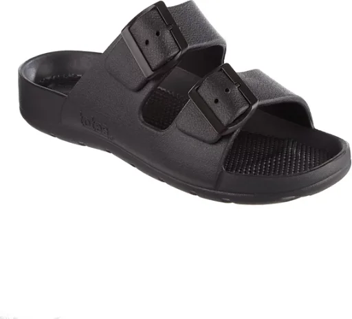 Totes Men's Double Buckle Adjustable Slides Deal
