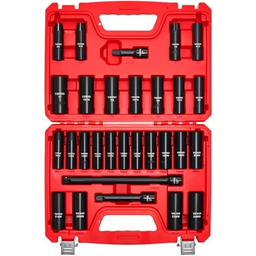 VEVOR 29-Piece 1/2" Drive Impact Socket Set Deal