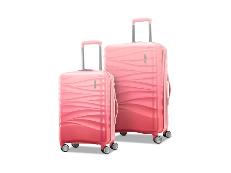 2-Piece American Tourister Cascade Hardside Spinner Luggage Set (20"/24", Dynamic Pink)
