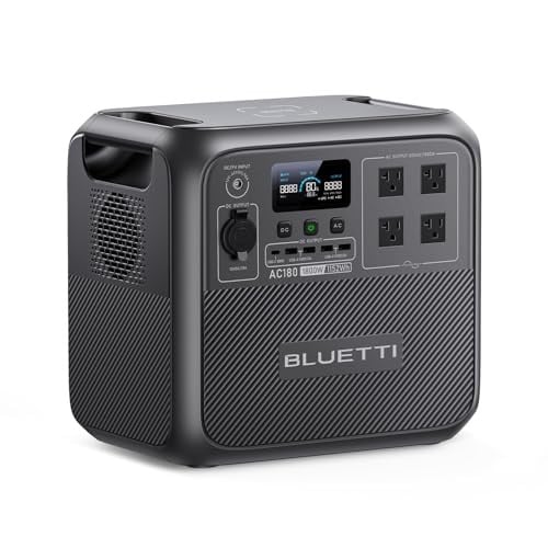 BLUETTI AC180 1152Wh 1800W LiFePO4 Portable Power Station Deal