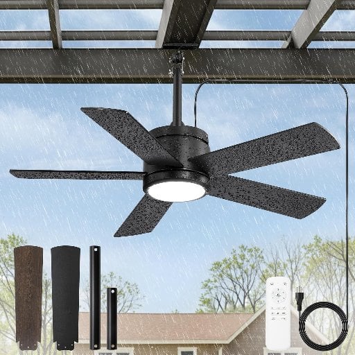 Fanbulous 42 In 6-Speed Ceiling Fan w/ Dimmable Light Deal