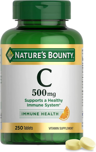 Nature's Bounty Vitamin C 500mg Tablets 200-Count Deal