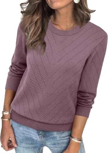 Sampeel Crew Neck Sweaters Deal