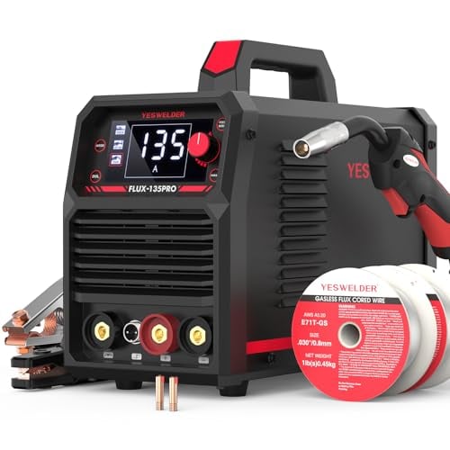 YESWELDER 135A 110V Flux Core Gasless MIG Welder Deal