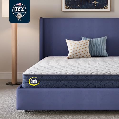 Serta Five Star Mattress Tranquility 10" Plush Pillow Top Cal King Mattress Deal