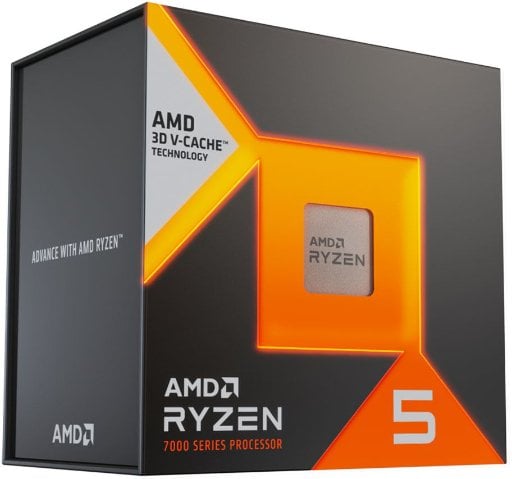 AMD Ryzen 5 7600X3D Raphael AM5 4.1 GHz 6-Core Desktop CPU