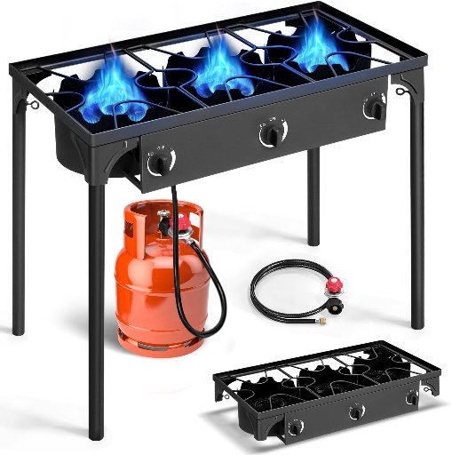 Ktaxon 3-Burner 25,000 BTU Gas Propane Grill