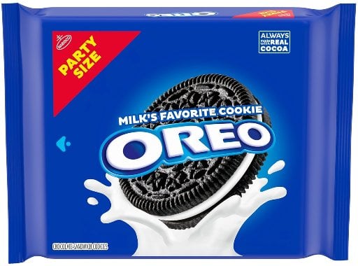 OREO Chocolate Sandwich Cookies, Party Size, 24.16oz Deal