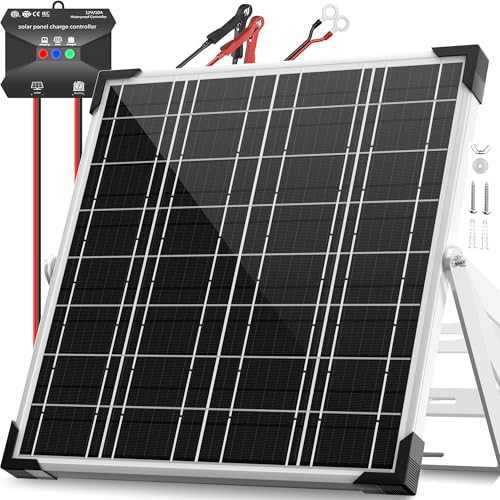 Voltset 20W 12V Waterproof Solar Battery Charger