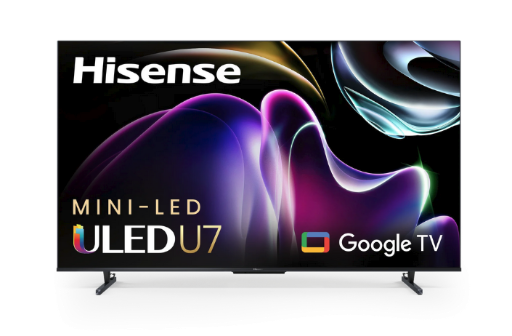 85" Hisense U7 Series Mini-LED 4K Google Smart TV