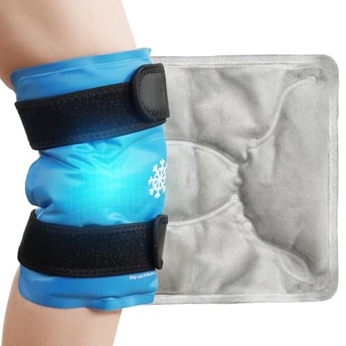 Koonie Large Reusable Gel Knee Ice Pack Wrap Deal