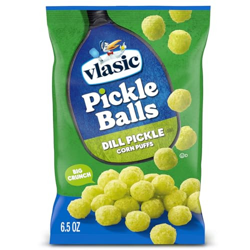 Vlasic Pickle Balls Flavored Corn Puffs 6.5-Oz