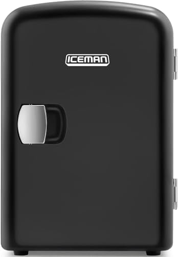 Chefman Iceman Mini Portable Personal Fridge 6 12oz Cans