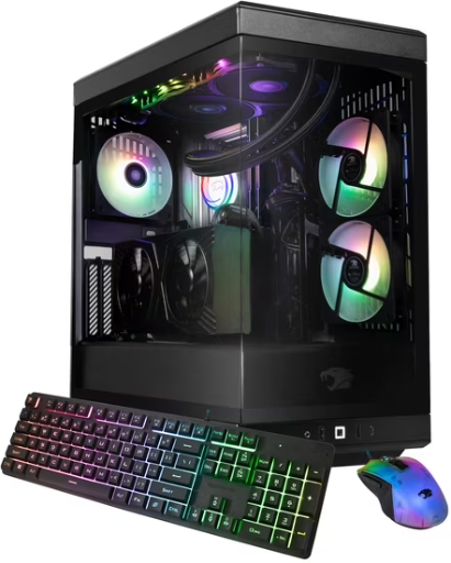 iBUYPOWER Y40 Gaming Desktop PC Intel Ultra 7 265F CPU, RTX 5070, 32GB DDR5, 1TB SSD