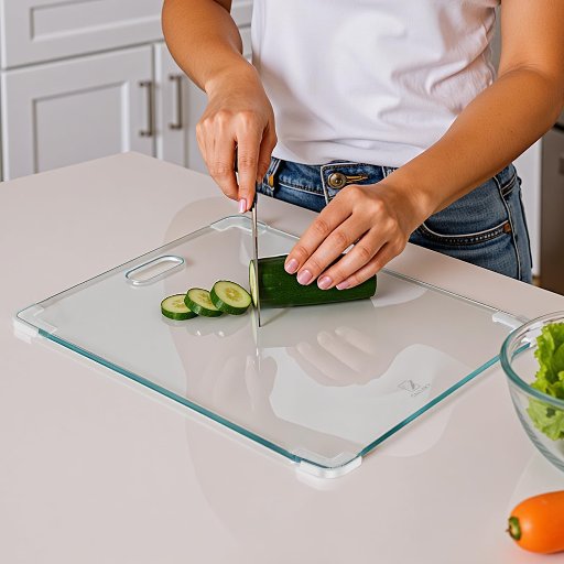Tempered Glass Cutting Board Set 12x16