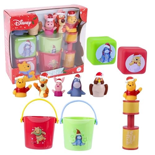 11-Piece Disney Holiday Bath Toys (Winnie the Pooh) Deal