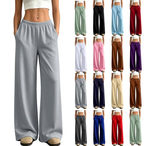Straight Leg Low Rise Wide Leg Lounge Sweatpants