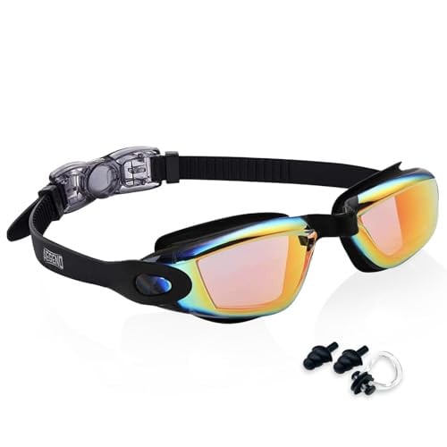 Aegend Kids' Swim Goggles (Various Colors, 3-14 Years Old)