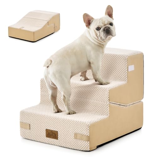 COZY KISS Dog Stairs 14.2″ H 3 Step Deal