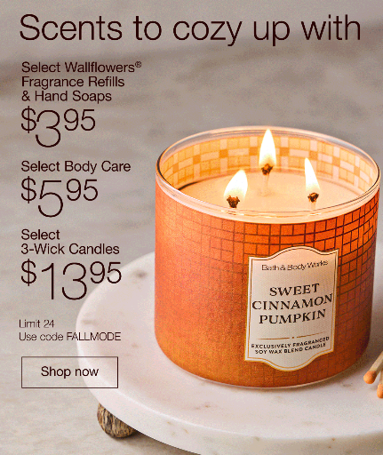 Bath & Body Works Flash Sale Deal