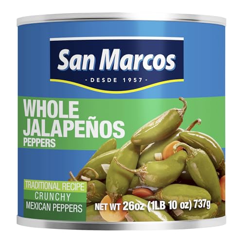San Marcos Whole Jalapeno Peppers, 26 Oz Deal