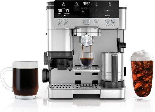 Refurbished Ninja Luxe Café Premier Series Coffee Espresso Machine Deal