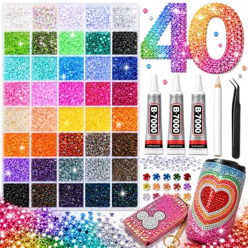40,000-Piece 40-Color Jelly Resin Kit Deal