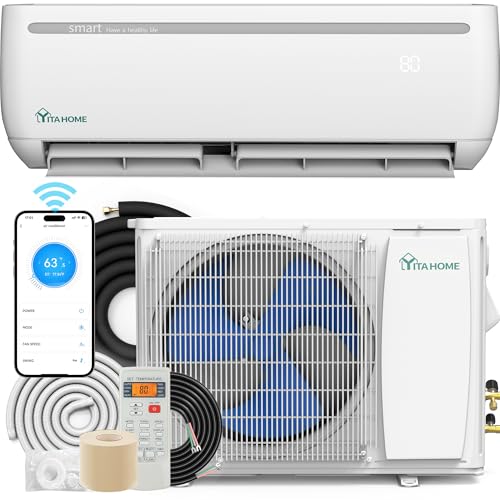 YITAHOME 20 SEER2 115V Ductless Air Conditioner with Wi-Fi & Alexa Compatibility Deal
