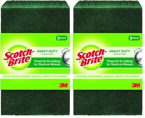 Scotch-Brite Heavy Duty Scour Pads 2-Pk 8-Ct