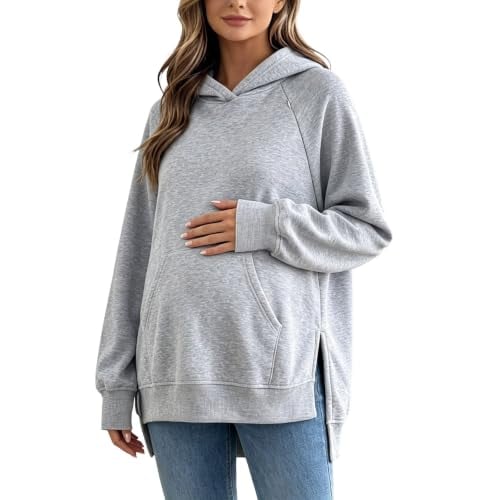 Maternity Hoodie Breastfeeding Pregnancy