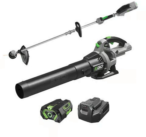 EGO Power+ ST1503LB 15 in. 56 V Battery Trimmer and Blower Combo Kit